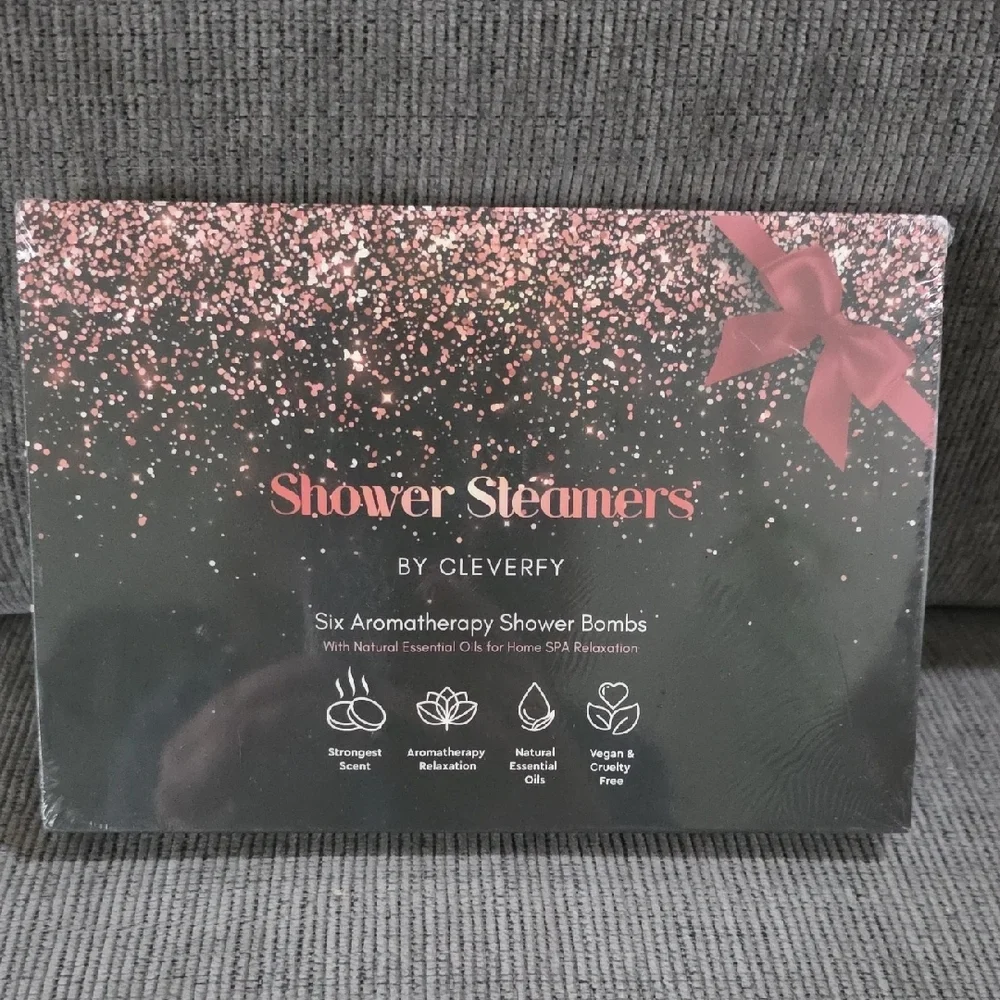 Shower Steamers By Cleverfy, Set Of 2, Each Has 6 Aromatherapy Bombs, New. - Picture 5 of 10